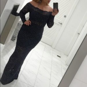 Gray/Silver Dress